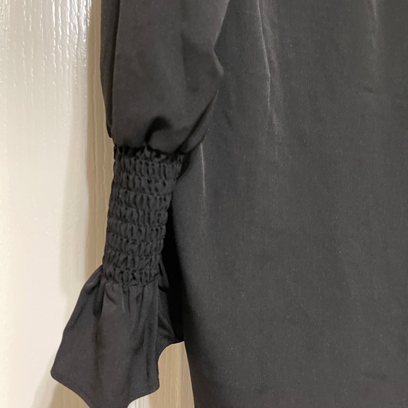 French Connection Crepe Ruffle Blouse NEW - Picture 3 of 10